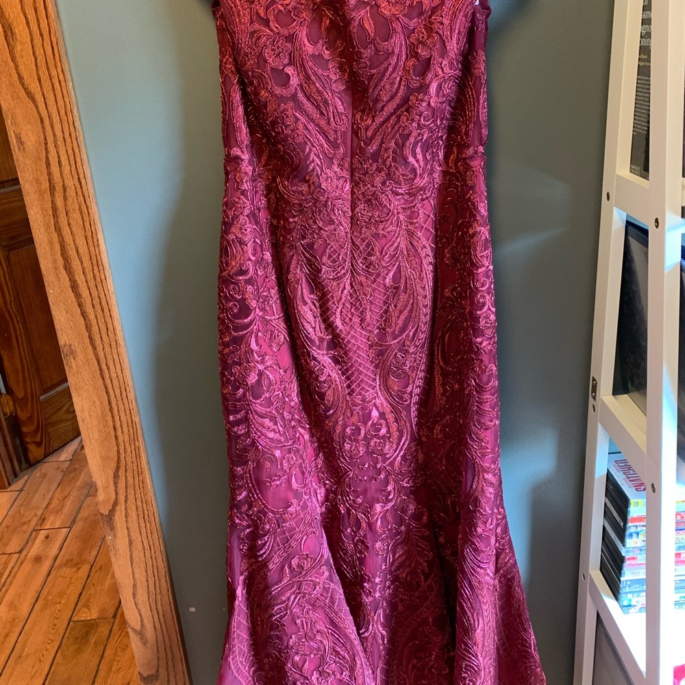 Off the shoulder, mermaid formal gown